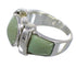 Turquoise And Sterling Silver Southwest Ring Size 5 VX61491